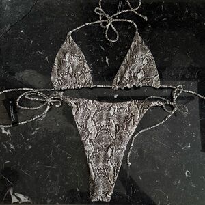 Ark Swim Snakeskin Bikini
